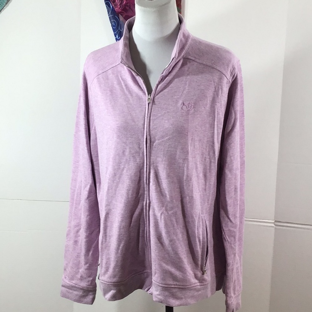 Peter Millar heathered full zip sweatshirt XL